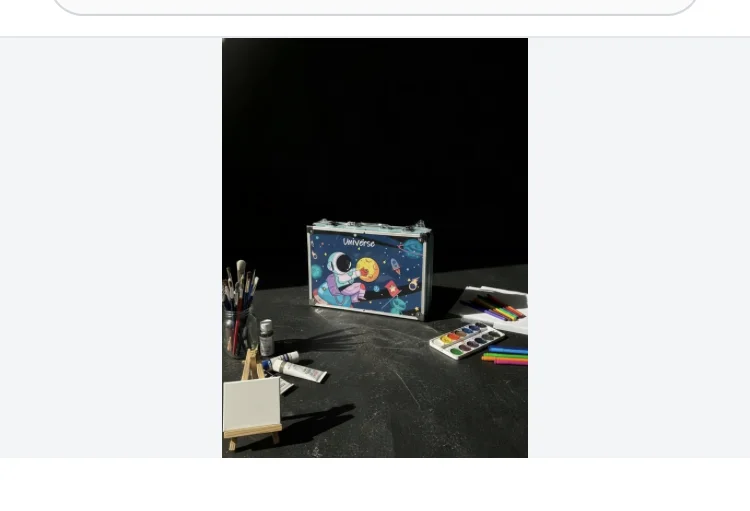 Set de arte universo con 144 piezas