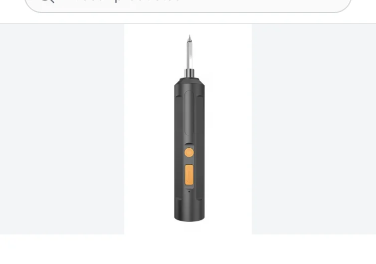 Desarmador eléctrico recargable