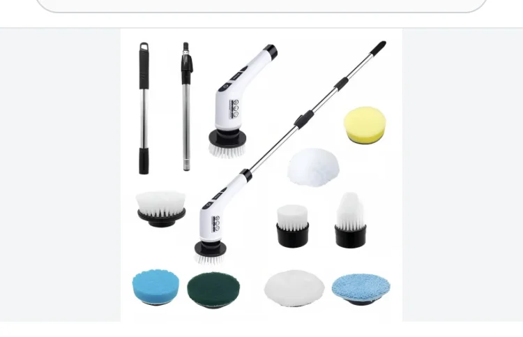 Multi cepillo electrico recrcable con 9 funciones