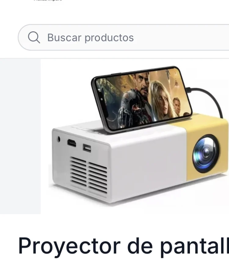 Proyector de pantalla