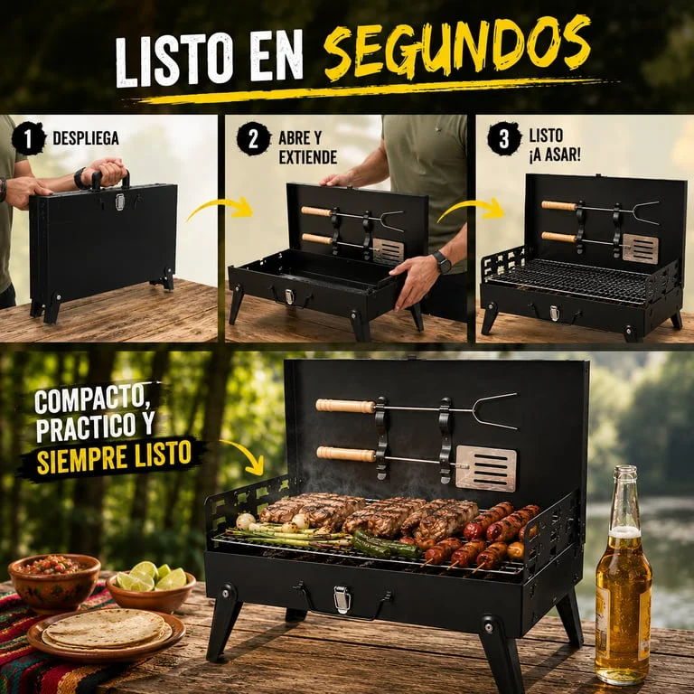 Asador portatil