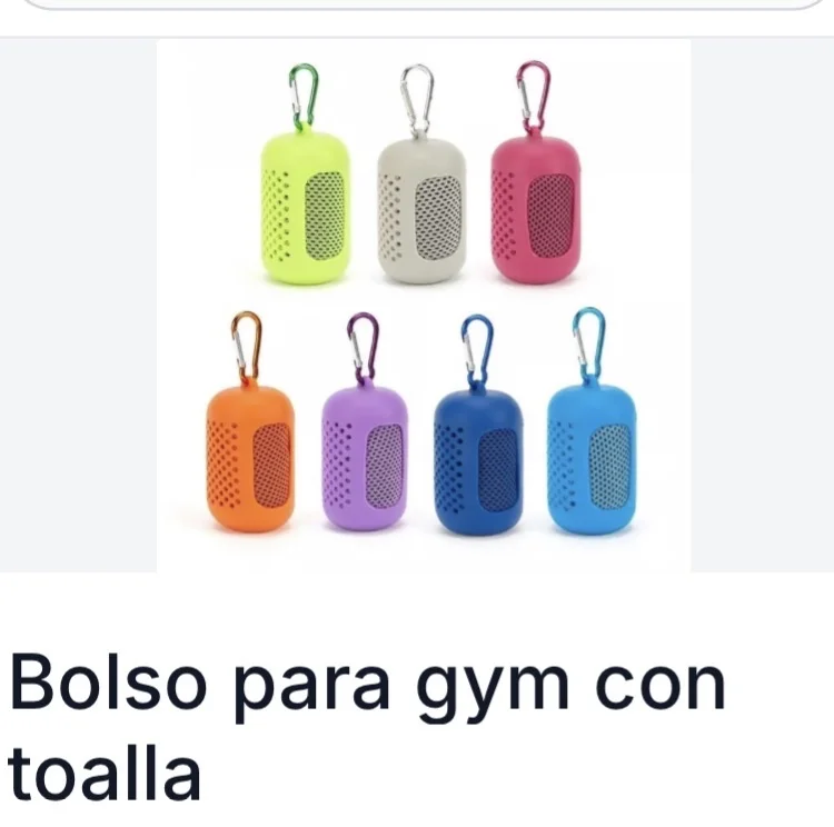 Bolso para Gym con toalla