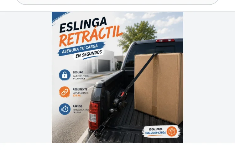Eslinga retractil