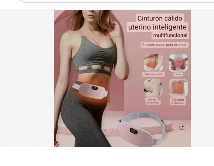 Cinturon para mujer para los cólicos menstruales